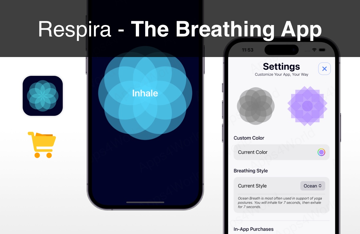 Respira iOS app template